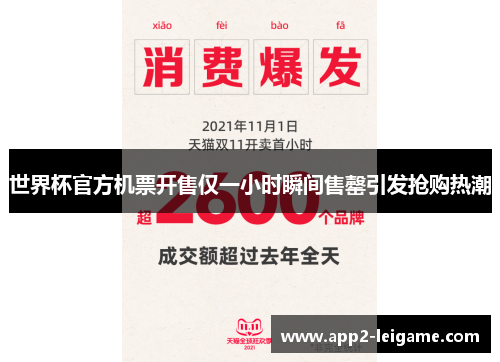 世界杯官方机票开售仅一小时瞬间售罄引发抢购热潮